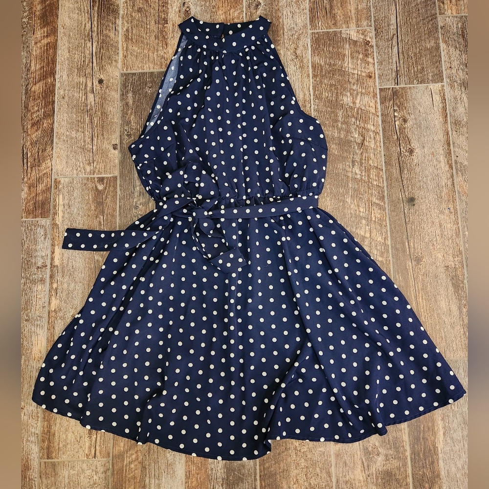 2XL Navy "Pretty Woman" Dress